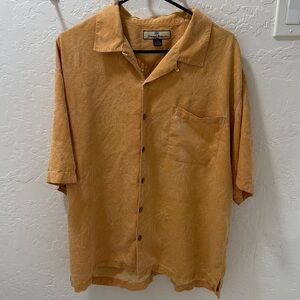 Tommy Bahama Light Orange Casual Shirt XL